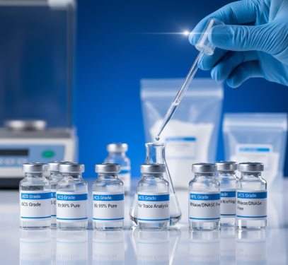 تفاوت گرید آزمایشگاهی و صنعتی مواد شیمیایی