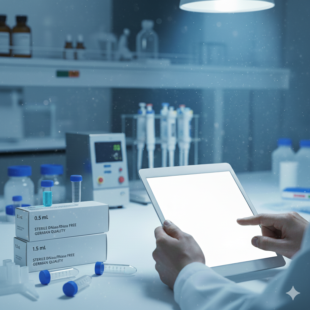 خرید میکروتیوب ۰.۵ و ۱.۵ میل استریل آلمانی